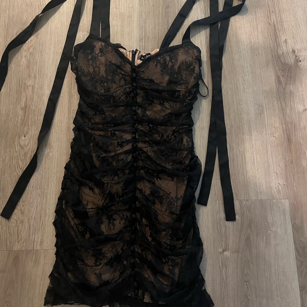For love& lemons lace mini dress